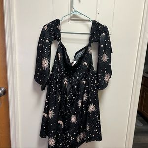 Moon and Sun Off the Shoulder Babydoll Dress